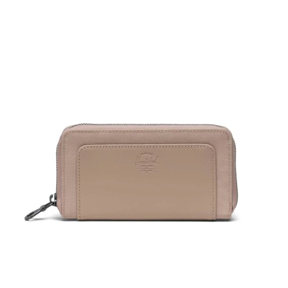 [SOLD on eBay] Herschel Supply Company Leather Nylon Wallet Light Taupe - Picture 8 of 10